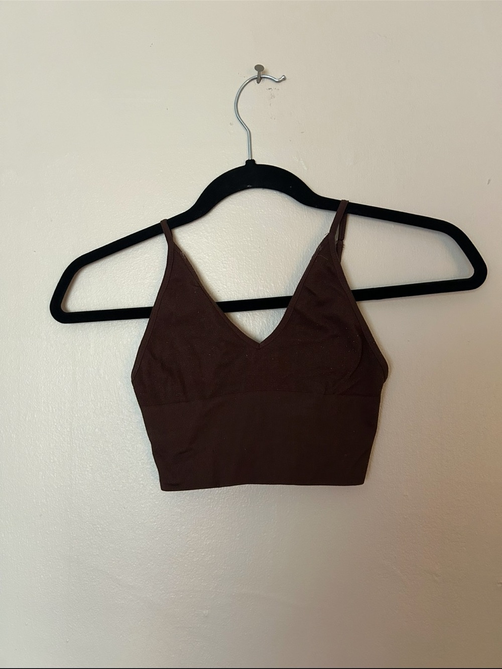 Talula Brown V-Neck Bralette